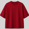 Red oversized tshirt