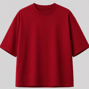 Red oversized tshirt
