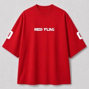 Cherry Red Oversized T-shirt
