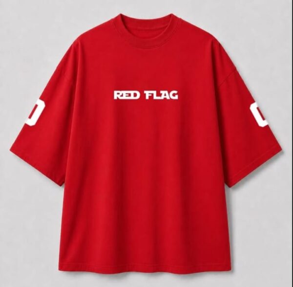 Cherry Red Oversized T-shirt