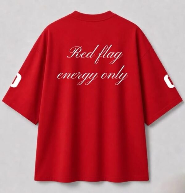 Cherry Red Oversized T-shirt