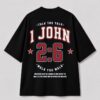 Men’s Oversized Black Tshirt with classic Back Print | Wearpap