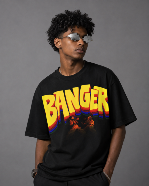 Black oversized tshirt