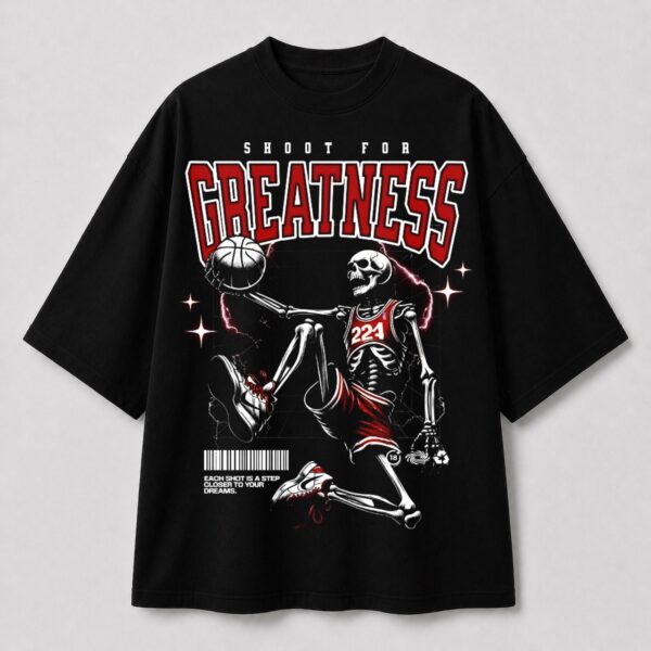 Black oversized tshirt