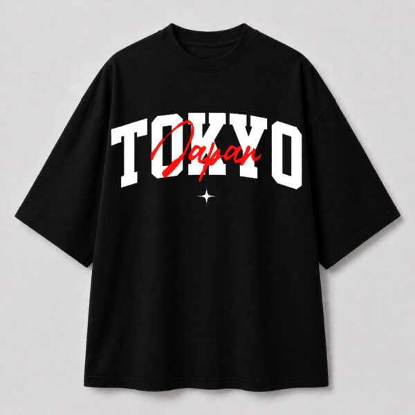 Black oversized tshirt