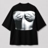 Black oversized tshirt