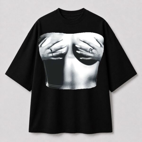 Black oversized tshirt