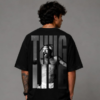 Black oversized tshirt
