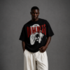 Black oversized tshirt