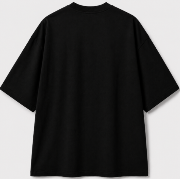 Black oversized tshirt