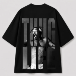 Black oversized tshirt