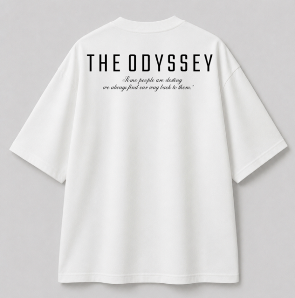 White oversized tshirt