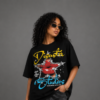 Black oversized tshirt
