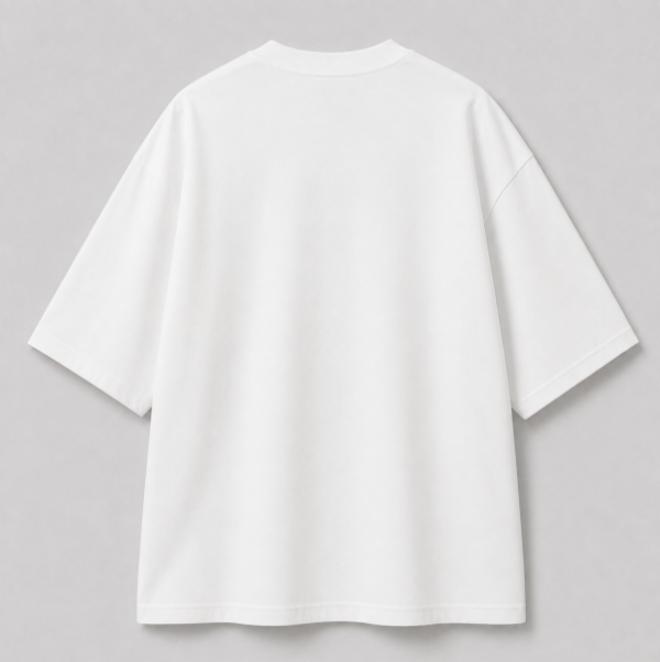 White oversized tshirt
